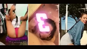 Compilado de rebolada – Hot brunette babe with a big ass shaking her ass on the dick
