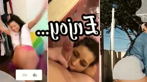 Hot brunette showing off in the backyard and masturbating on the hammock